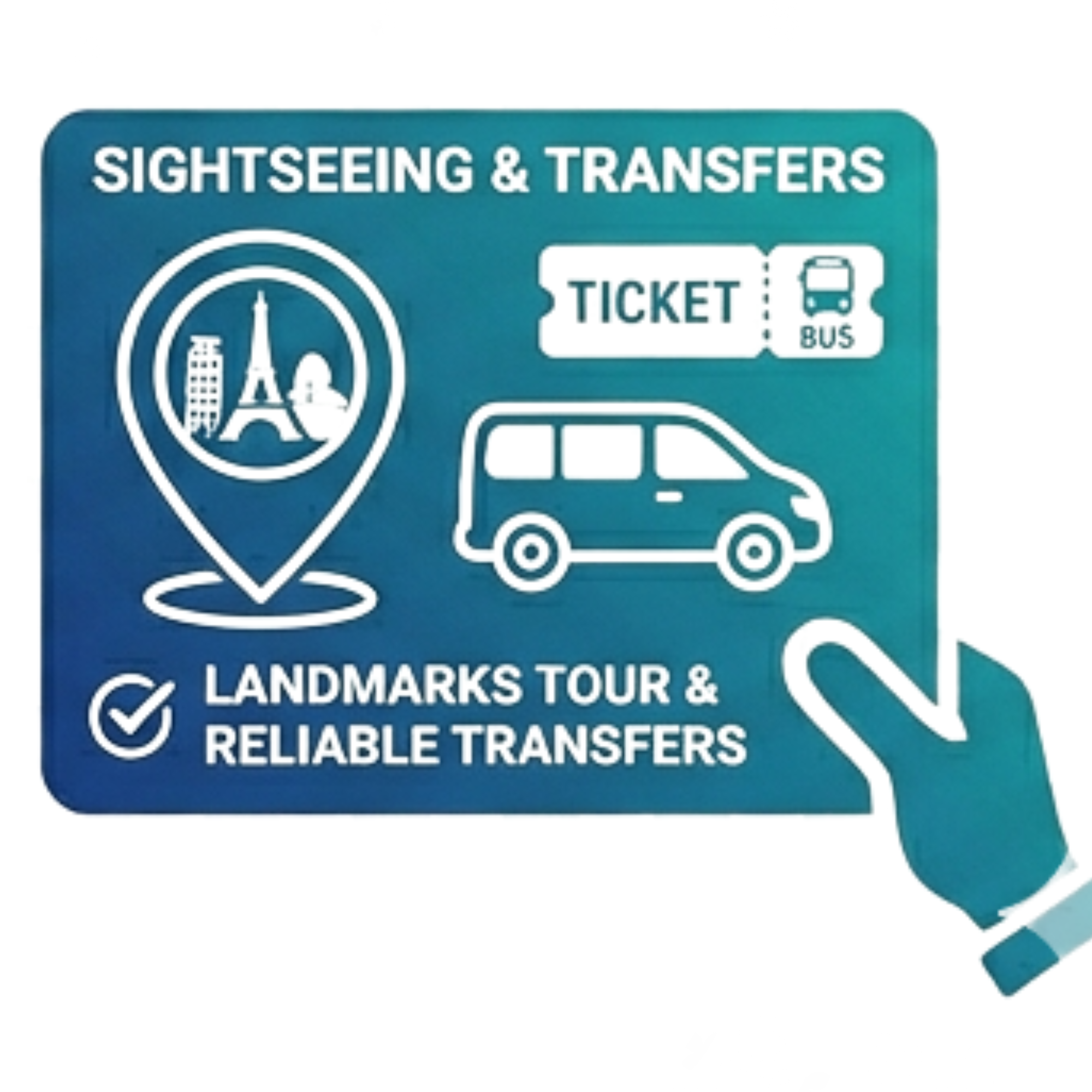 sightseeings and transfer